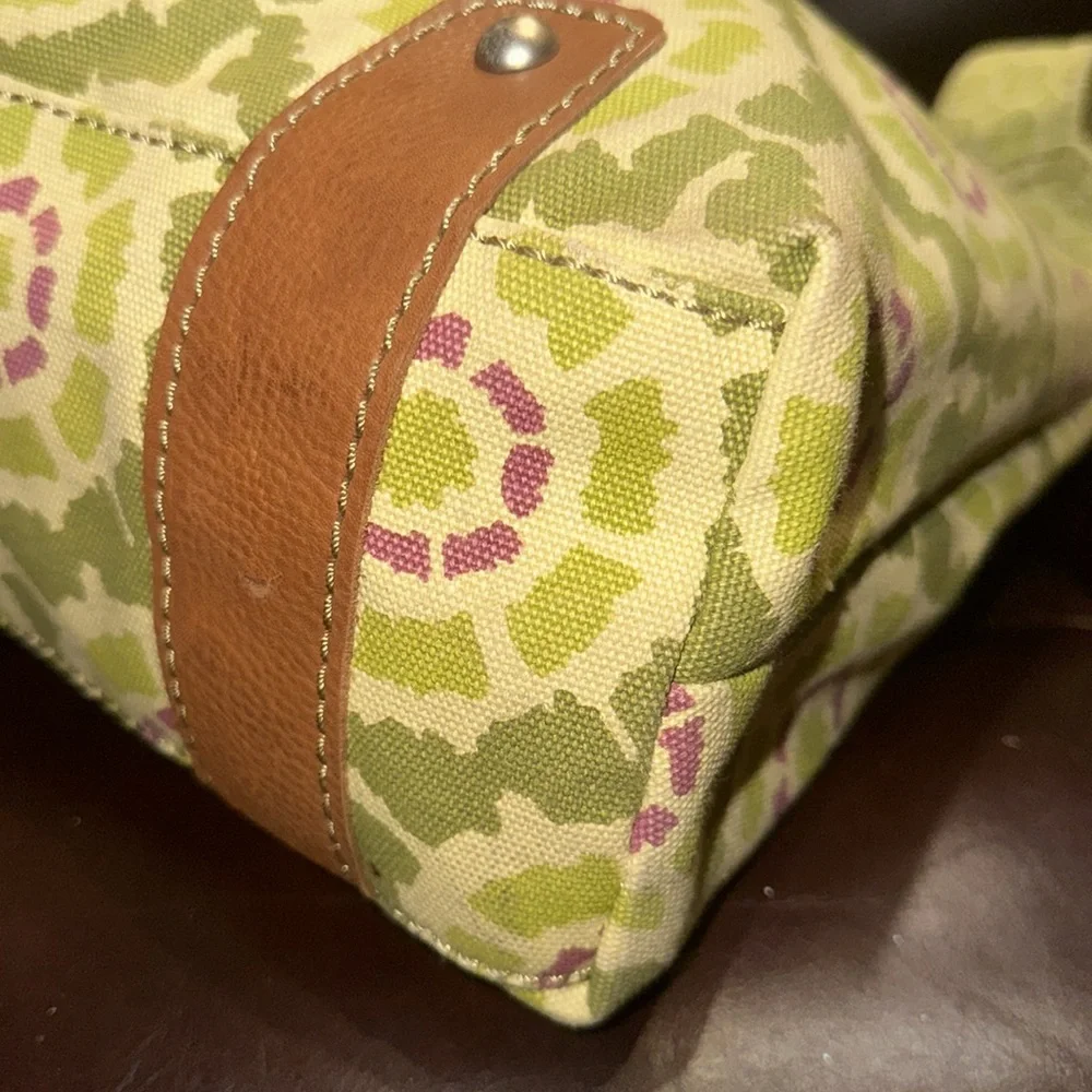 Fossil Cotton & Leather Bag - Picture 10 of 16